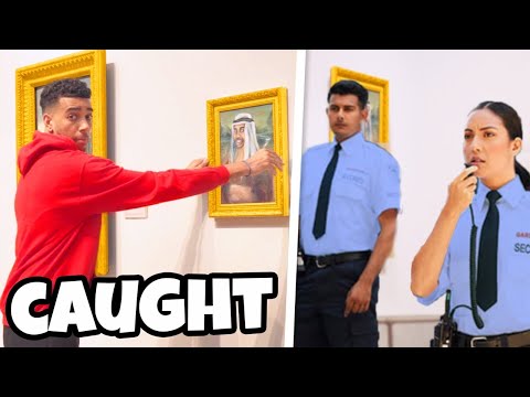 SNEAKING A Painting Into National ART GALLERY