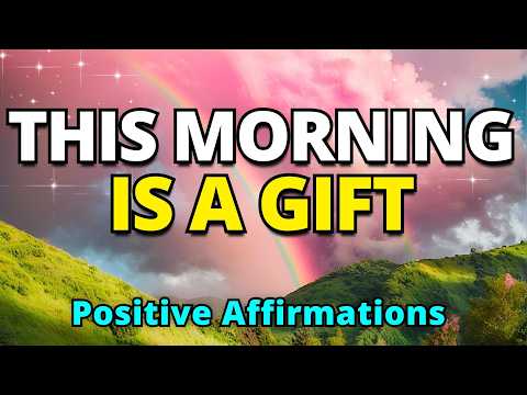 This Morning Is A Gift | Positive Morning Affirmations | Gratitude Affirmations to Attract Abundance