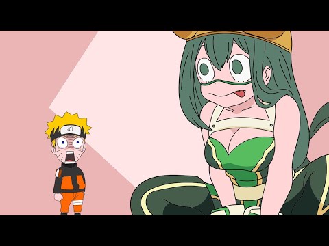 Naruto is learning the technique of prev / Naruto Parody