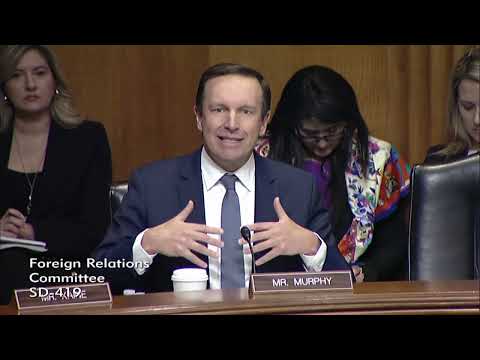 Murphy Questions Marco Rubio During Secretary of State Confirmation Hearing