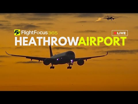 Heathrow Airport Live - Thursday 2nd January 2025