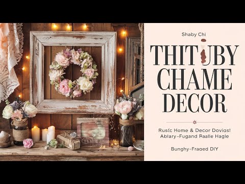 The Art of Cheap: Budget Shabby Chic Home Decor Ideas