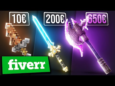 Ich kaufe NEUE MINECRAFT WAFFEN für 10€, 100€, 200€ und 650€