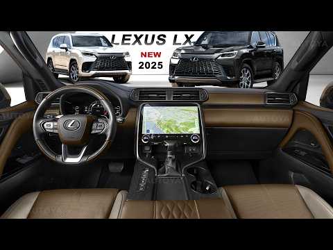 New Lexus LX 2025 - INTERIOR Refresh & Exterior Facelift