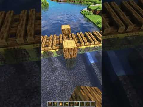 Minecraft Bridge Design💦 #shorts