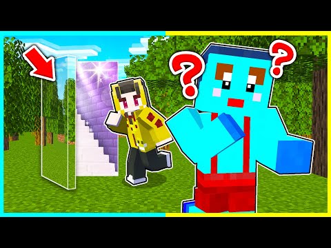 100％バレない『透明なドア』を使ってけなたろうにイタズラしまくる✨🔥 【 マイクラ / マインクラフト 】