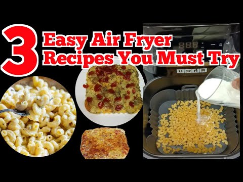 3 Easy Air Fryer Recipes You Must Try! | Quick & Cheesy Air Fryer Delights