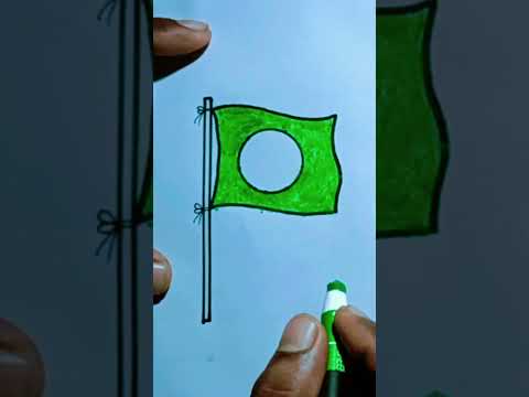 flag🇧🇩 drawing #drawing #youtubeshorts #art #foryou #viral #trending