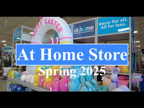 SHOPPING THE AT HOME STORE !  Spring 2025 ! Home and Patio !