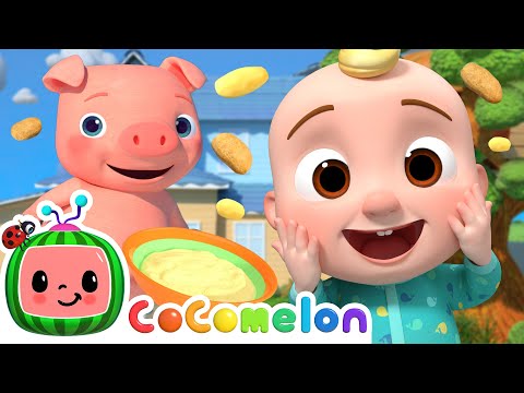 One Potato, Two Potatoes + Humpty Dumpty Grocery Store | CoComelon Nursery Rhymes & Kids Songs