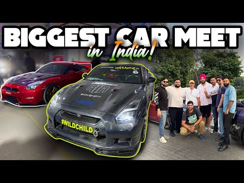 My first time in Chandigarh | REGROUP INDIA biggest car meet!