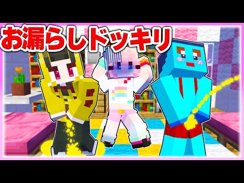 🌈女の子におもらしドッキリをした結果www 【まいくら / マインクラフト】