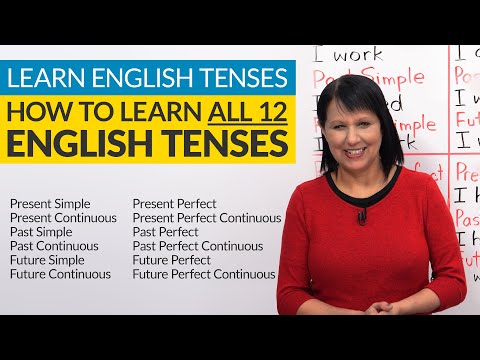 Learn English Tenses: How to learn ALL 12 tenses