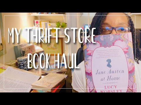 Thrift Store Book Haul: Discover Hidden Gems!📚 #booktube #bookhaul