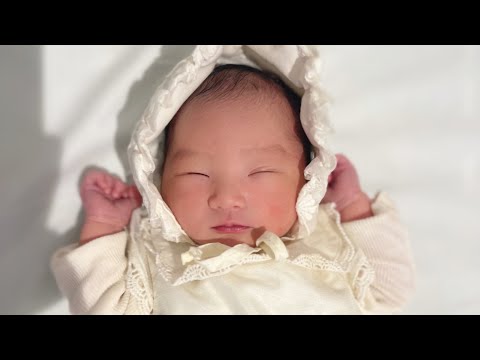 【新生児】赤ちゃんの顔の変化【一週間 】 #赤ちゃん #baby #新生児