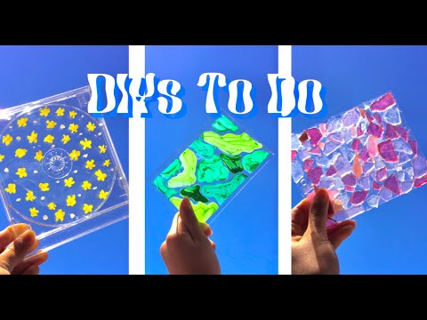 3 DIYS YOU CAN DO WHEN YOUR BORED