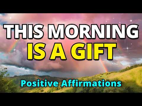 This Morning Is A Gift | Positive Gratitude Affirmations | Morning Affirmations to Attract Abundance