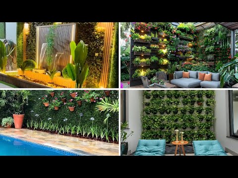 +100 OUTDOOR WALL DECORATION IDEAS 2025 - GARDEN WALL DECOR IDEAS 2025 - BACKYARD WALL DECOR IDEAS