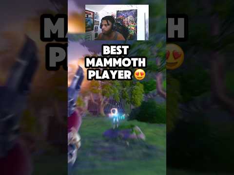 BEST Mammoth Player #fortnite #fortniteclips #fortniteshorts #fortnitechapter6 #trending #shorts