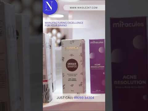 🌿 Nikole Kozmetics: Manufacturing Excellence for Your Brand 🌟#naturalbeauty #shorts_video#cosmetics