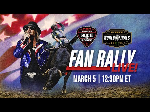 2025 PBR World Finals Fan Rally ft. Kid Rock