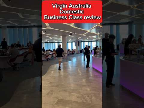 Virgin Australia Business Class: worth the money?? ✈️ #businessclass #luxurytravel #travelaustralia