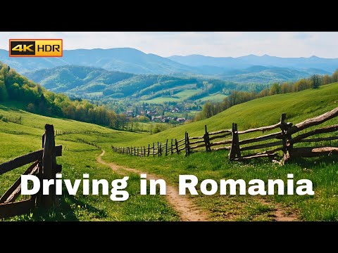 Driving Through the Stunning Romanian Mountains: Exploring Transylvania's Scenic Roads | 4K HDR