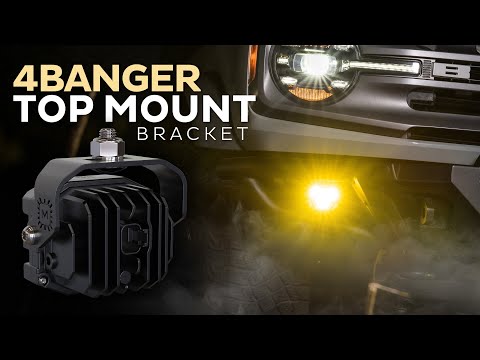 Introducing the 4Banger Top Mount Brackets by Morimoto Lighting | Versatile Illumination Unleashed!