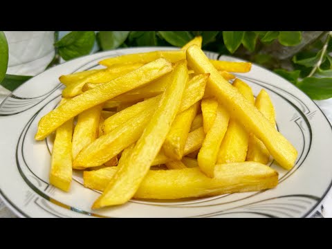 Homemade French fries recipe ( No Boil ~ No Corn starch ) Easy and delicious recipe 🥔