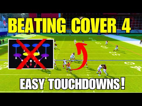 HOW TO BEAT COVER 4 IN MADDEN 23 #madden #madden23