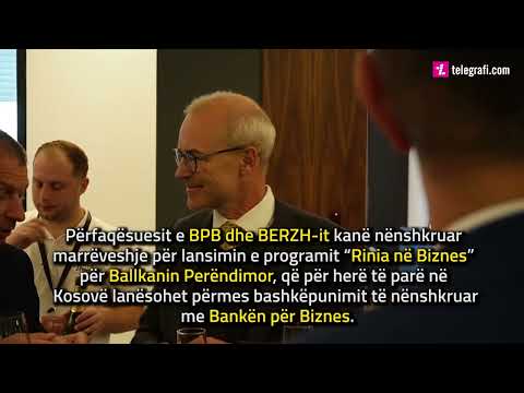 Programi i BERZH-it “Rinia në Biznes” – BPB, banka e parë partnere në Ballkanin Perëndimor