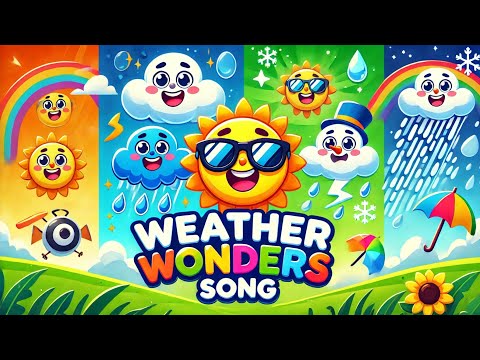 Weather Wonders Song | Educational video for Kids with Lyrics #nurseryrhymes #nurserysong #kidsvideo