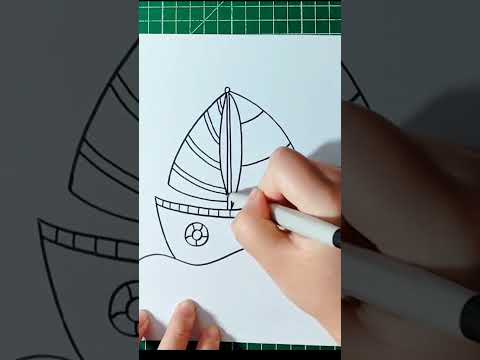 Relaxing Creative Art | Fun and Easy Drawing Tricks. Simple Pencil Drawing #art #drawing #shorts ▶36