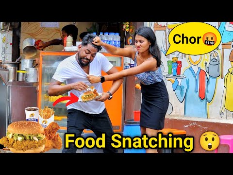 Ultimate Food Snatching Prank on Girls 😳😱 (Part - 2) | Epic Reactions