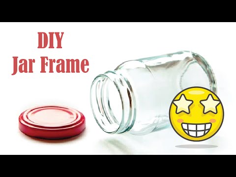 DIY Frame Jar for Photos | @CraftStack