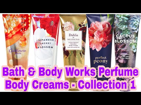 Bath & Body Works Long-Lasting Perfume Body lotions/creams for women (Smell good Bath & Body Works!)