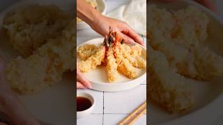 The Crispiest Shrimp Tempura 🍤 #easyrecipes