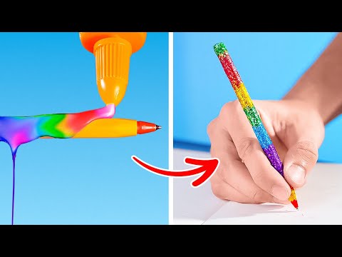 🌈🖊️ COOLEST SCHOOL SUPPLIES DIYs FOR BACK TO SCHOOL! 🏫