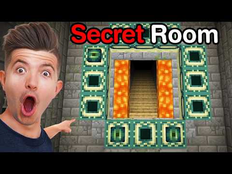 I Found The Rarest Secret Rooms In Minecraft