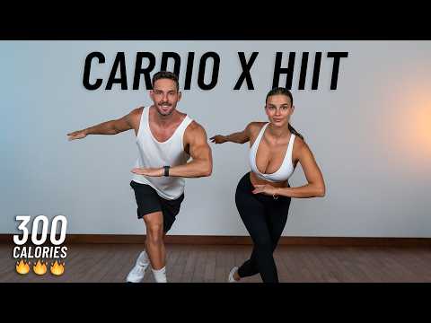 20 MIN CARDIO HIIT WORKOUT - ALL STANDING - Full Body, No Equipment, No Repeats