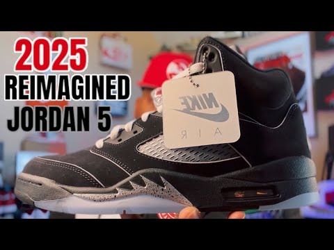 THEY SENT THE WRONG SIZE SO I GAVE AWAY MY PAIR OF AIR JORDAN 5 REIMAGINED FOR FREE 🤯 ( 3RD PARTY )