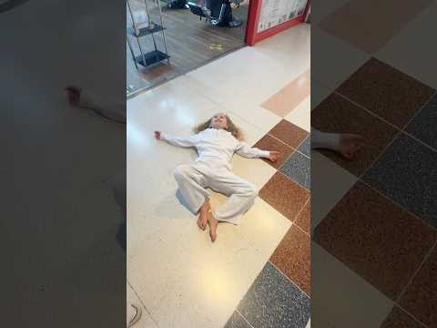 Gymnastics challenge at the mall ￼#jonathanjoly #shorts #gymnast