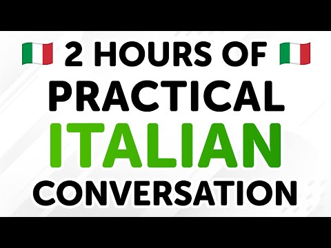 2 Hours of Practical Italian Conversation Dialogues: From Beginner to Intermediate Levels