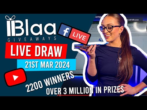 BLAA GIVEAWAYS | LIVE DRAW | 21st March 2024