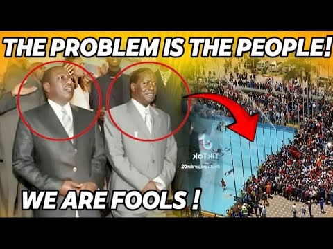 HOW CAN WE BE SWIMMING IN A FOUNTAIN AT KICC &CELEBRATING MGANGA NA MWIZI WAMETOANA MBALI? WAKE UP!