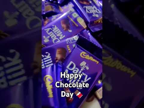 # hapyy chocolate day # trending video # shorts videos# 9feb 2025# # favorite chocolate dairy milk#🥰