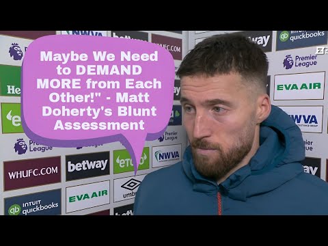 Matty Doherty: We're Disappointed for OURSELVES, the Fans & Gary O'Neil! Westham 2-1 Wolves reaction