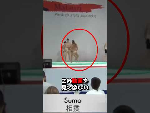 ポーランドが親日国である衝撃的な理由…#shorts #shortvideo #海外の反応 #日本#相撲 #ポーランド