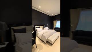 black theme bedroom design #interiordesign #architecture #luxurydesign #luxury #dailyvlog