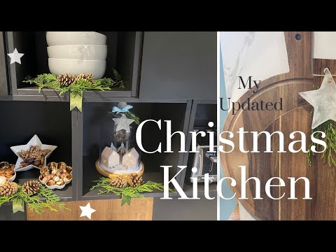 Christmas Kitchen Simple Decor Ideas - My Eco Kitchen Update | ASMR